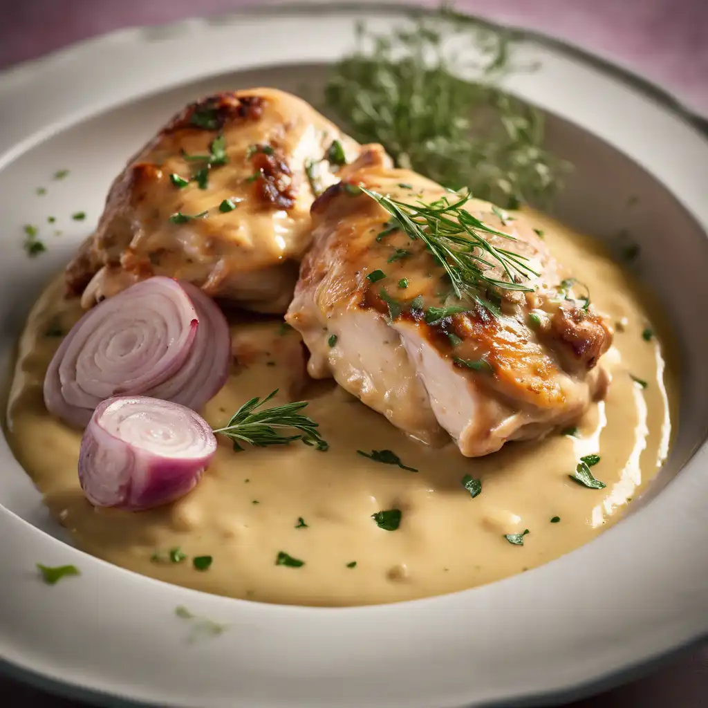 Chicken in Mustard Sauce