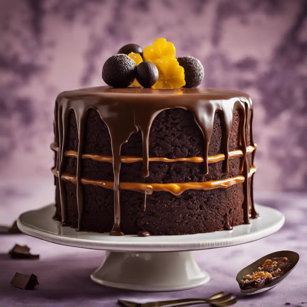 Chocolate Maracuja Cake