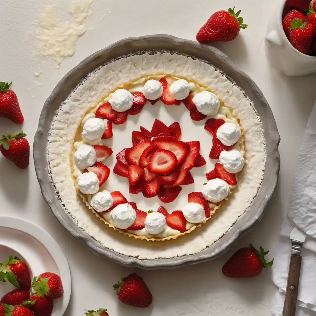 Ricotta and Strawberry Tart