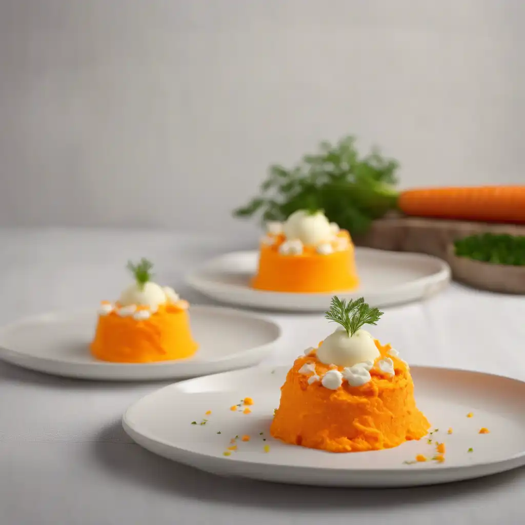 Carrot and Cheese Mousse