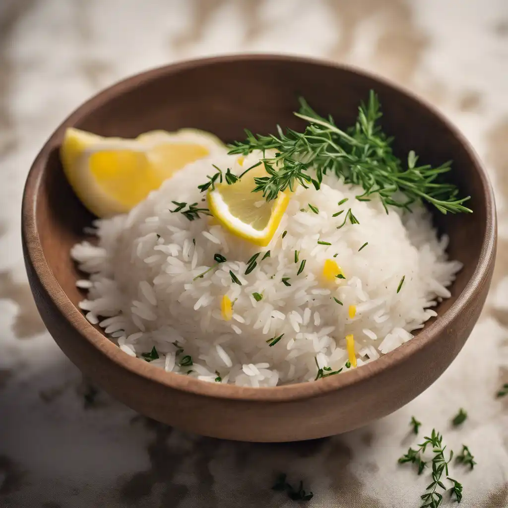 Rice with Thyme and Lemon