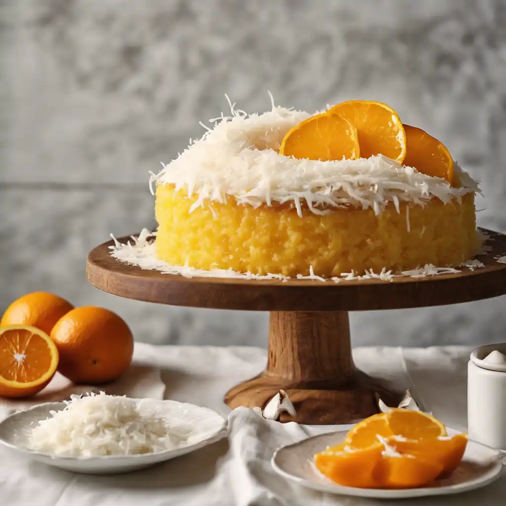 Coconut Orange Cake