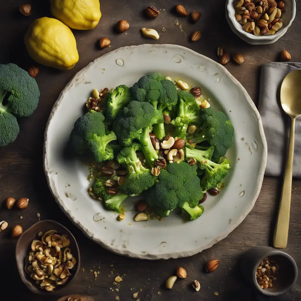 Broccoli with Nuts and Lemon