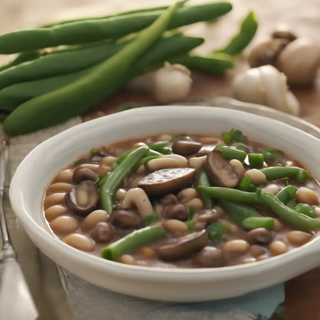 Bean Stew with Mushroom