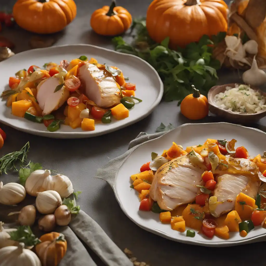 Chicken Breast in Pumpkin