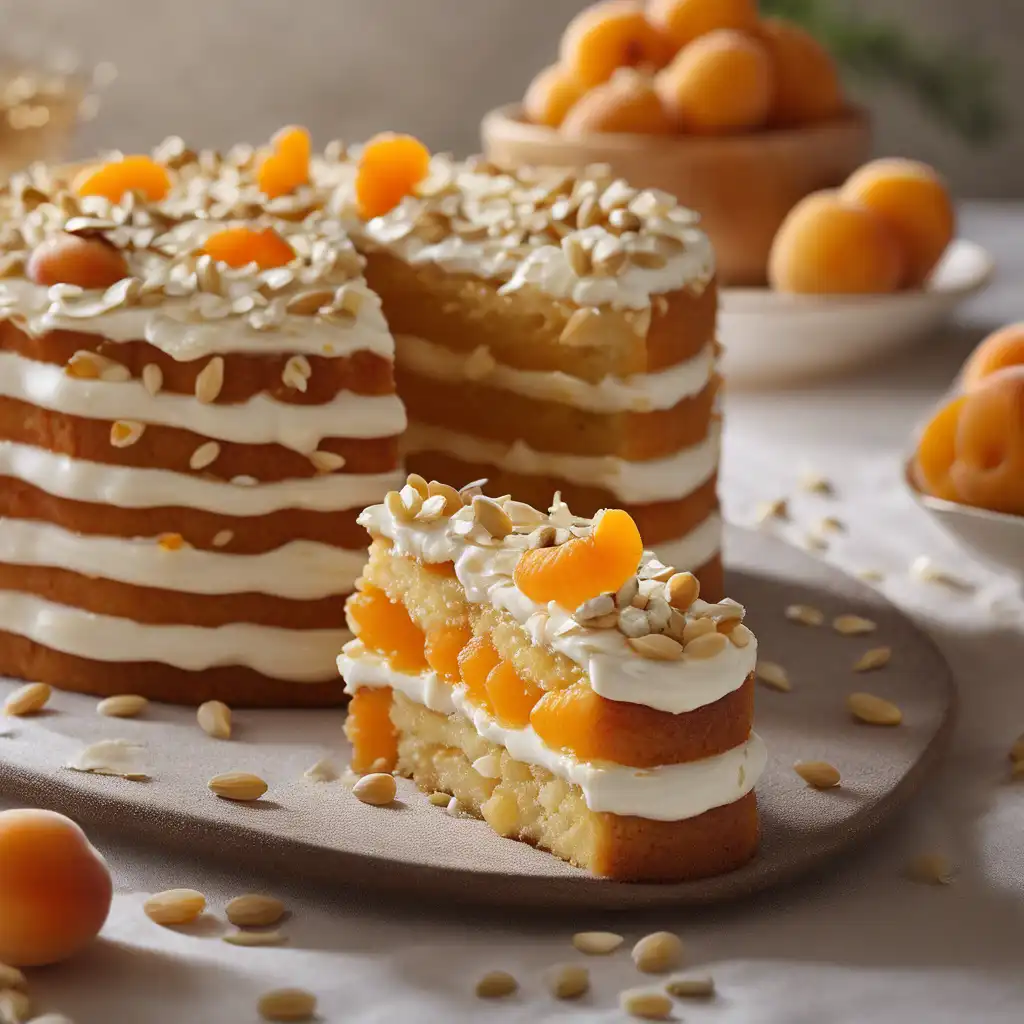 Apricot and Pine Nut Cake