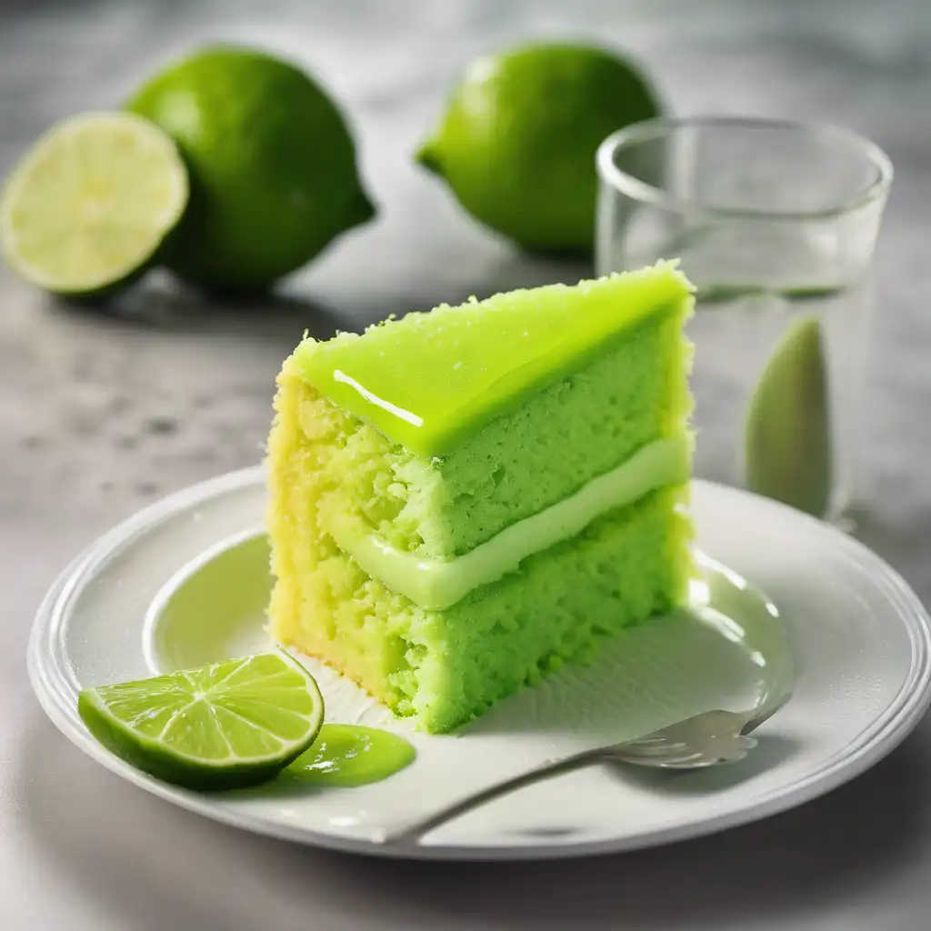 Lime Green Cake