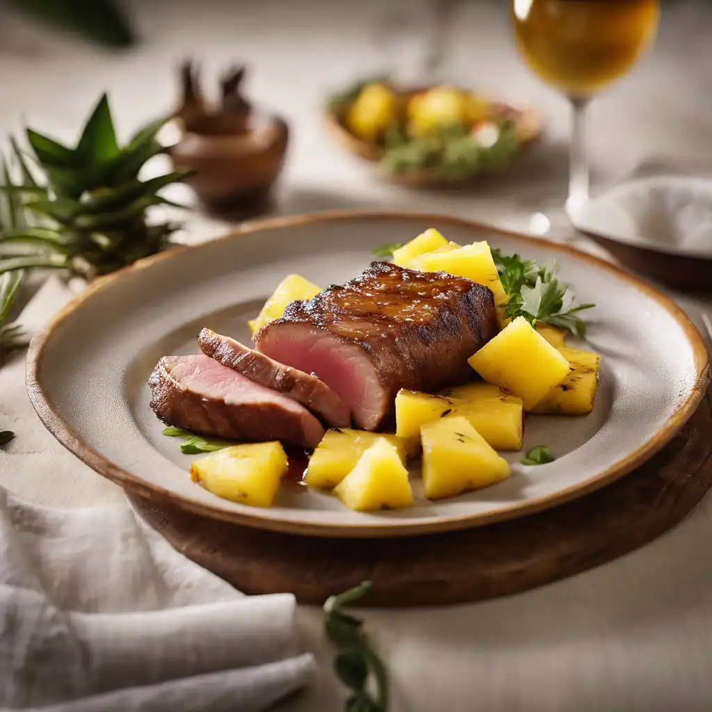 Pork Picanha with Pineapple