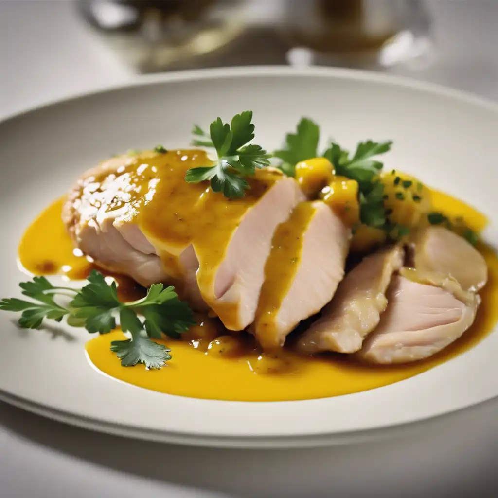 Chicken with Passionfruit Sauce