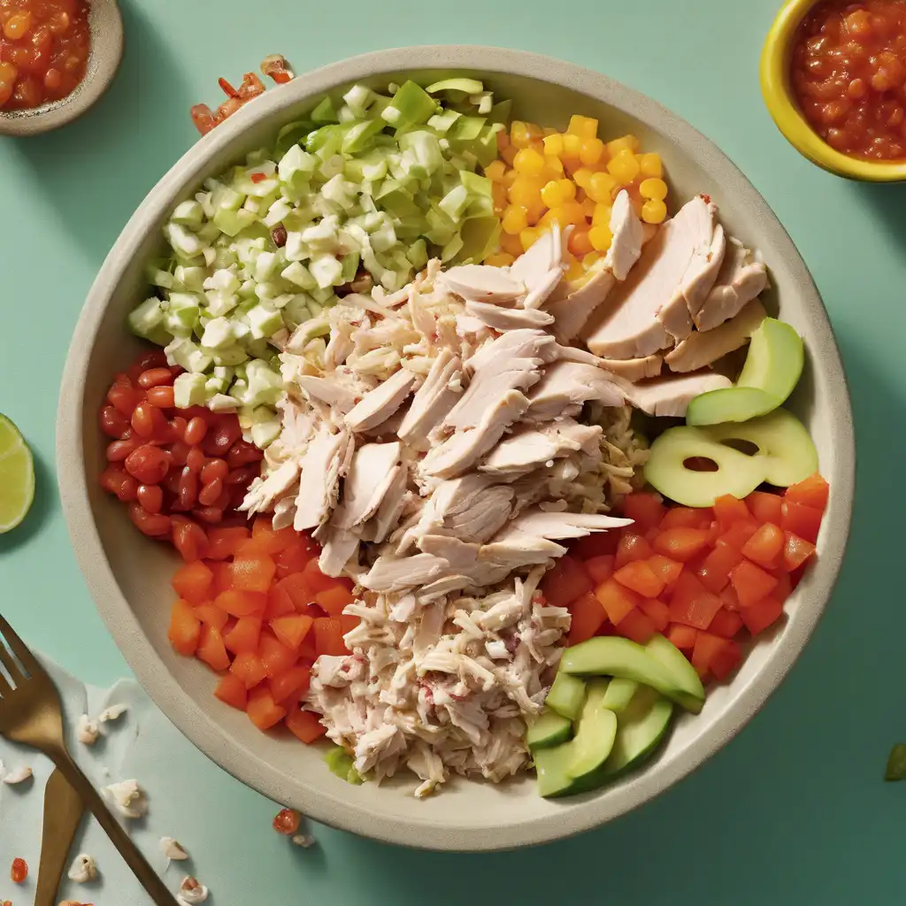 Chicken Salad with Daniela Escobar's Salsa