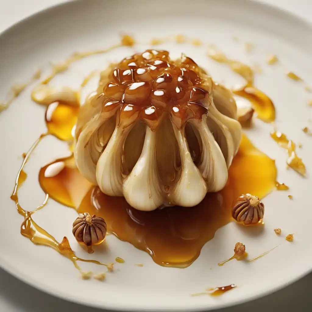 Roasted Garlic with Honey