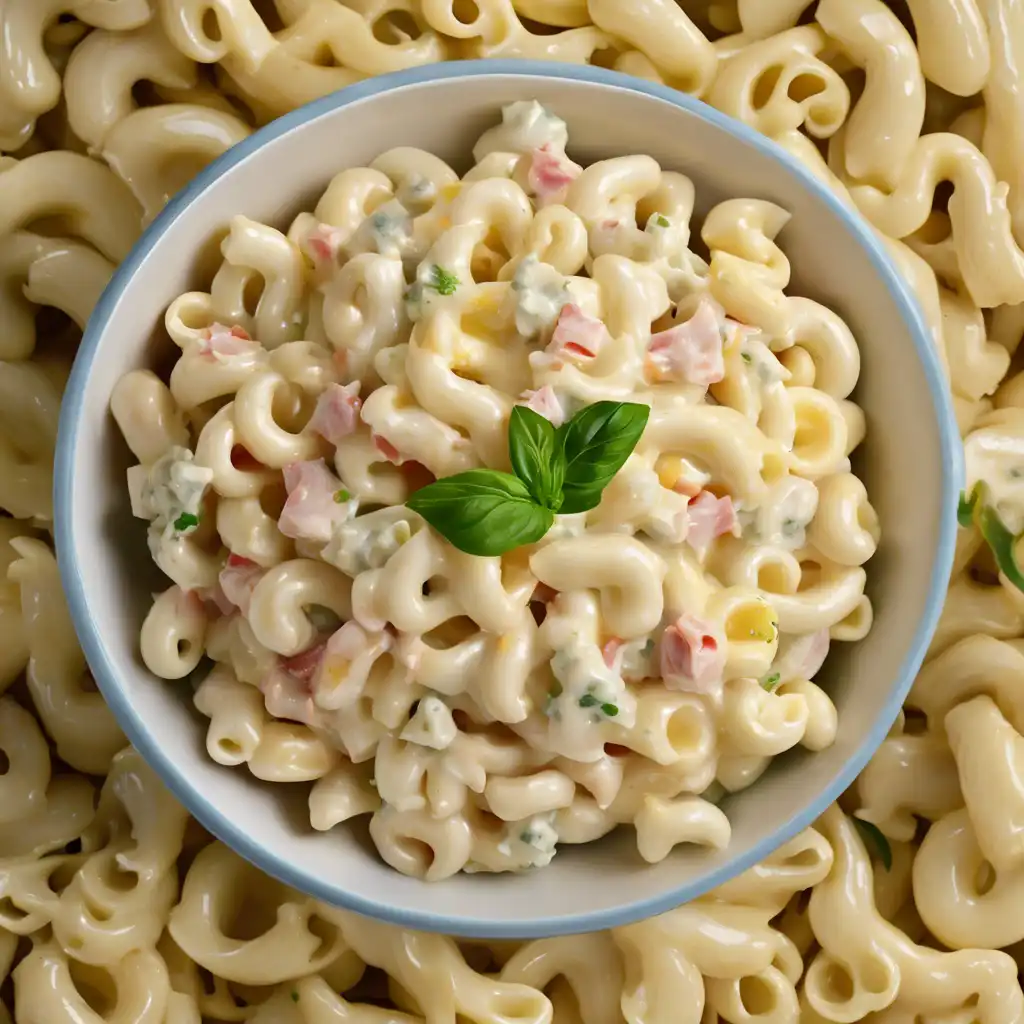 Macaroni Salad with Garlic Mayonnaise