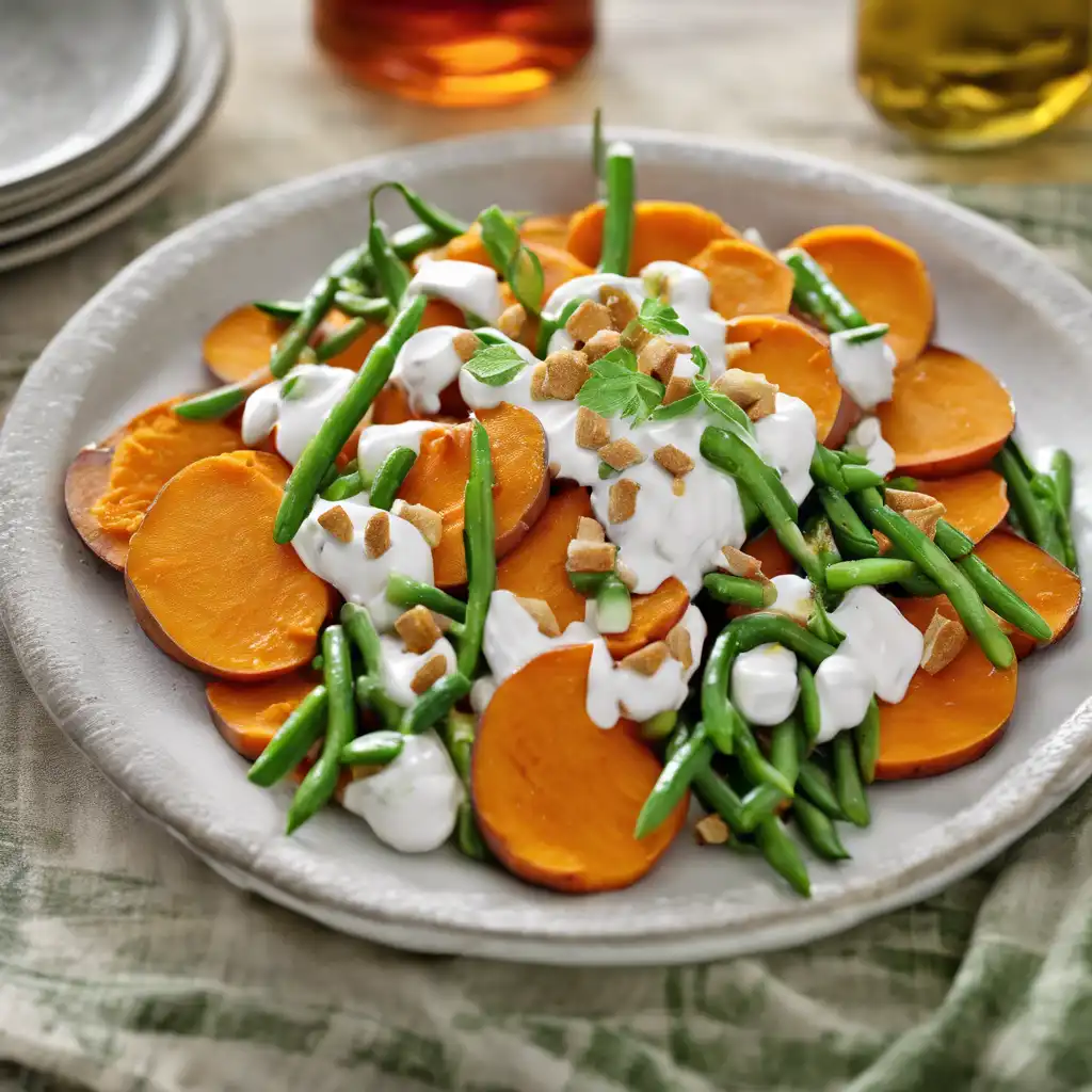 Sweet Potato Salad with Yogurt