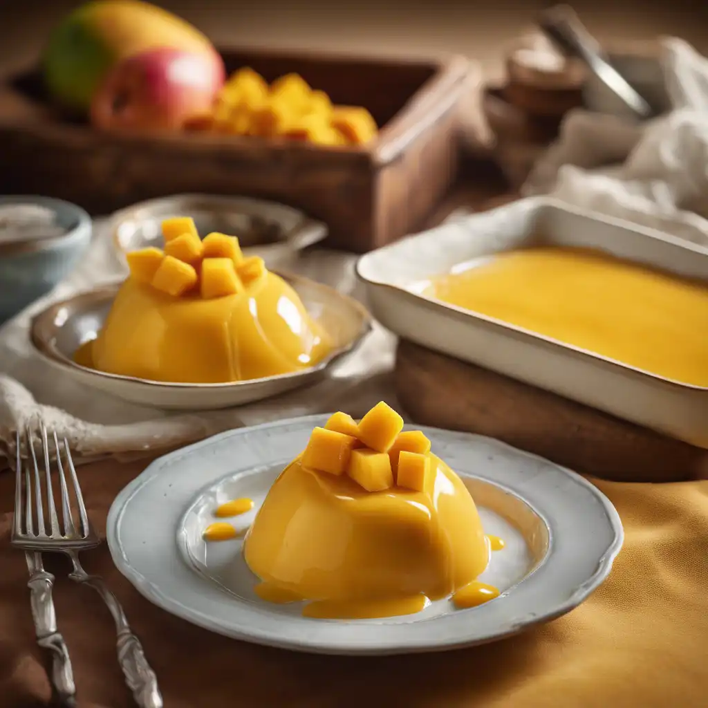 Warm Mango Dessert