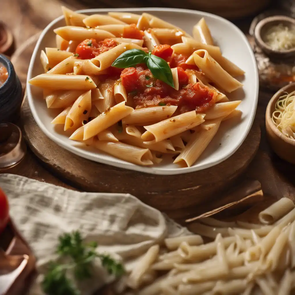 Penne with Fish Sauce