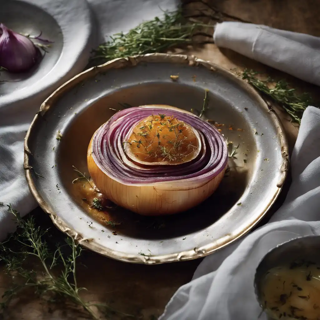 Roasted Onion with Thyme