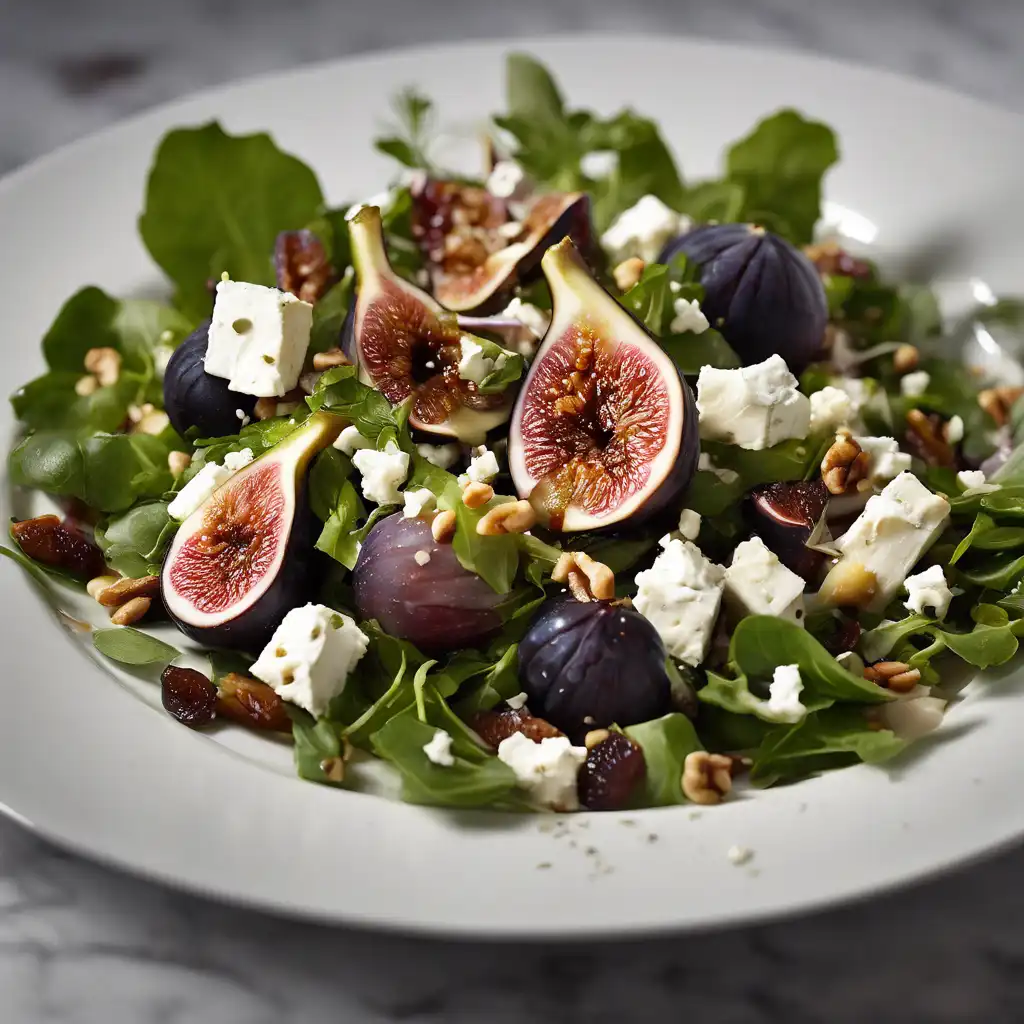 Cabra and Fig Salad