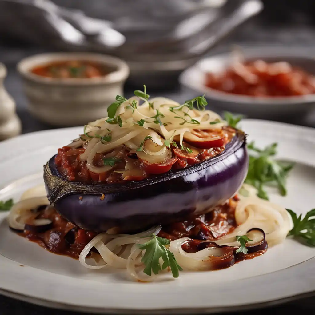 Eggplant with Onion