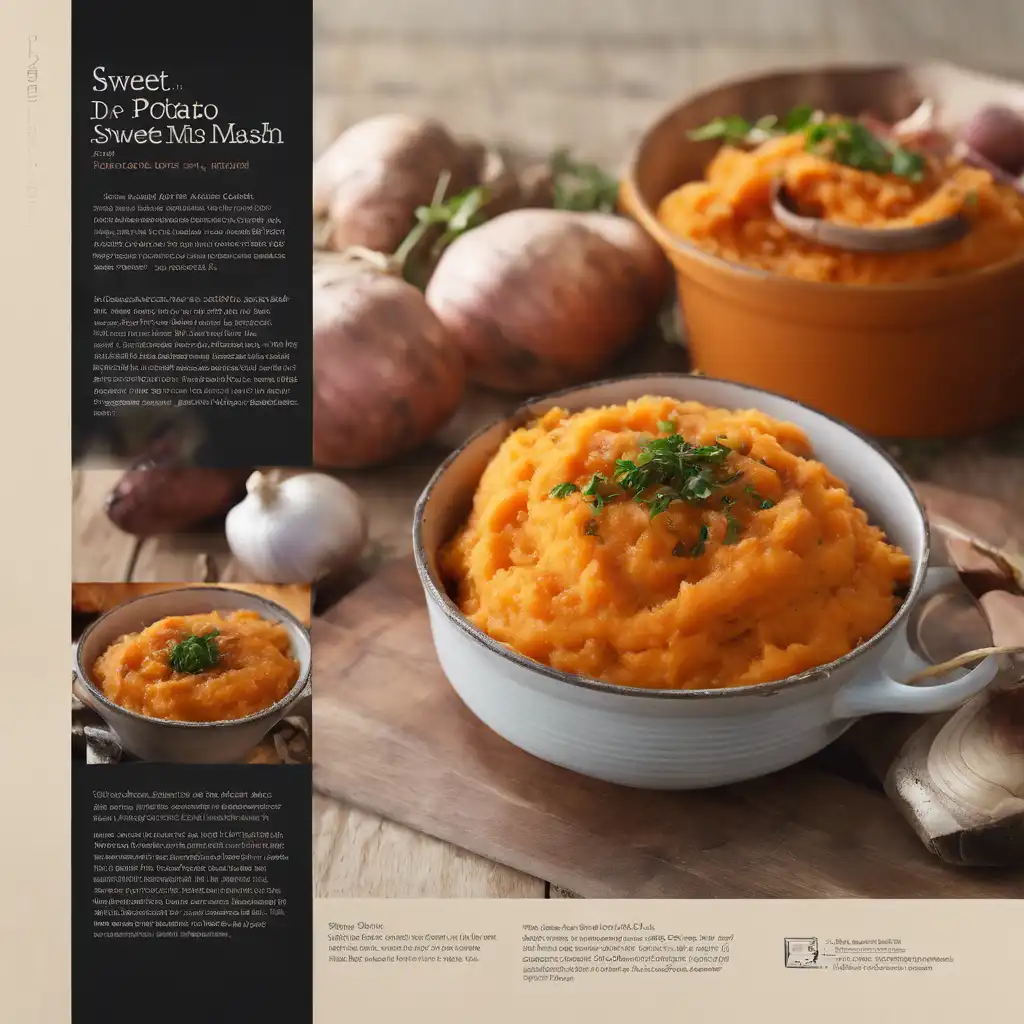 Foto de Sweet Potato Mash with Garlic and Onion