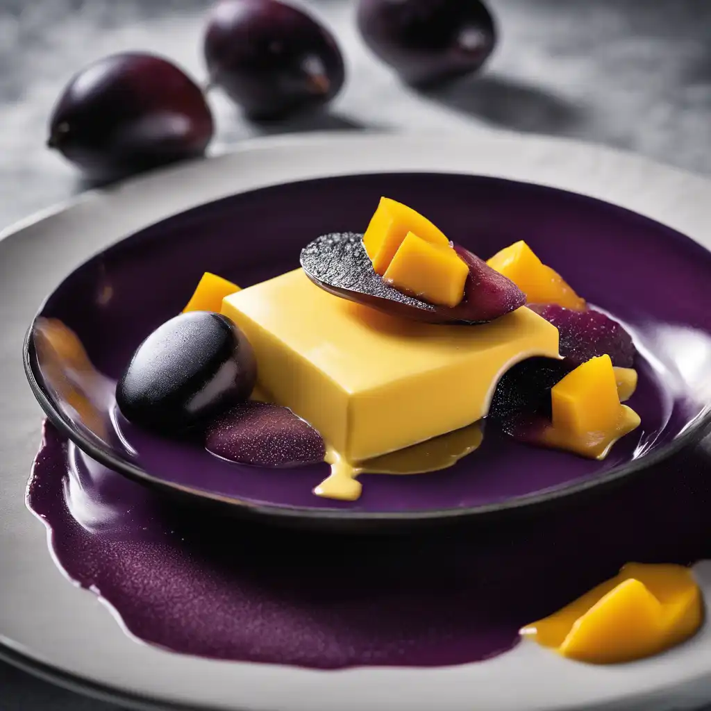 Foto de Black Plum and Mango Cream