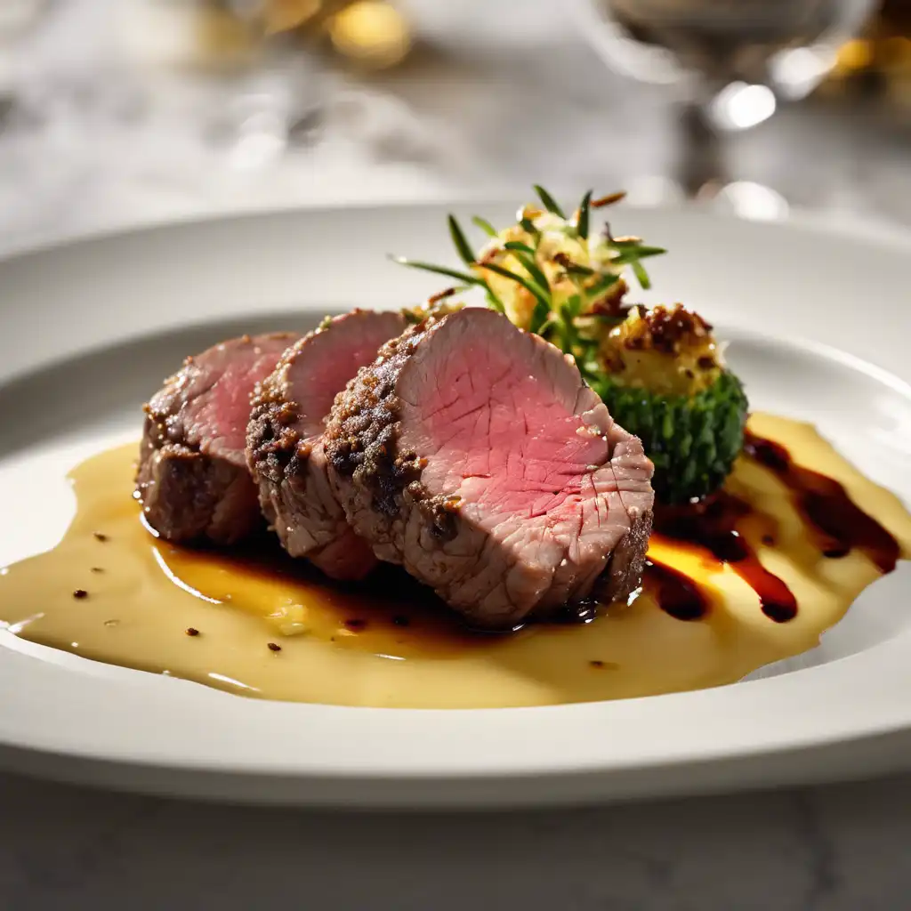 Mostard Crusted Beef Tenderloin