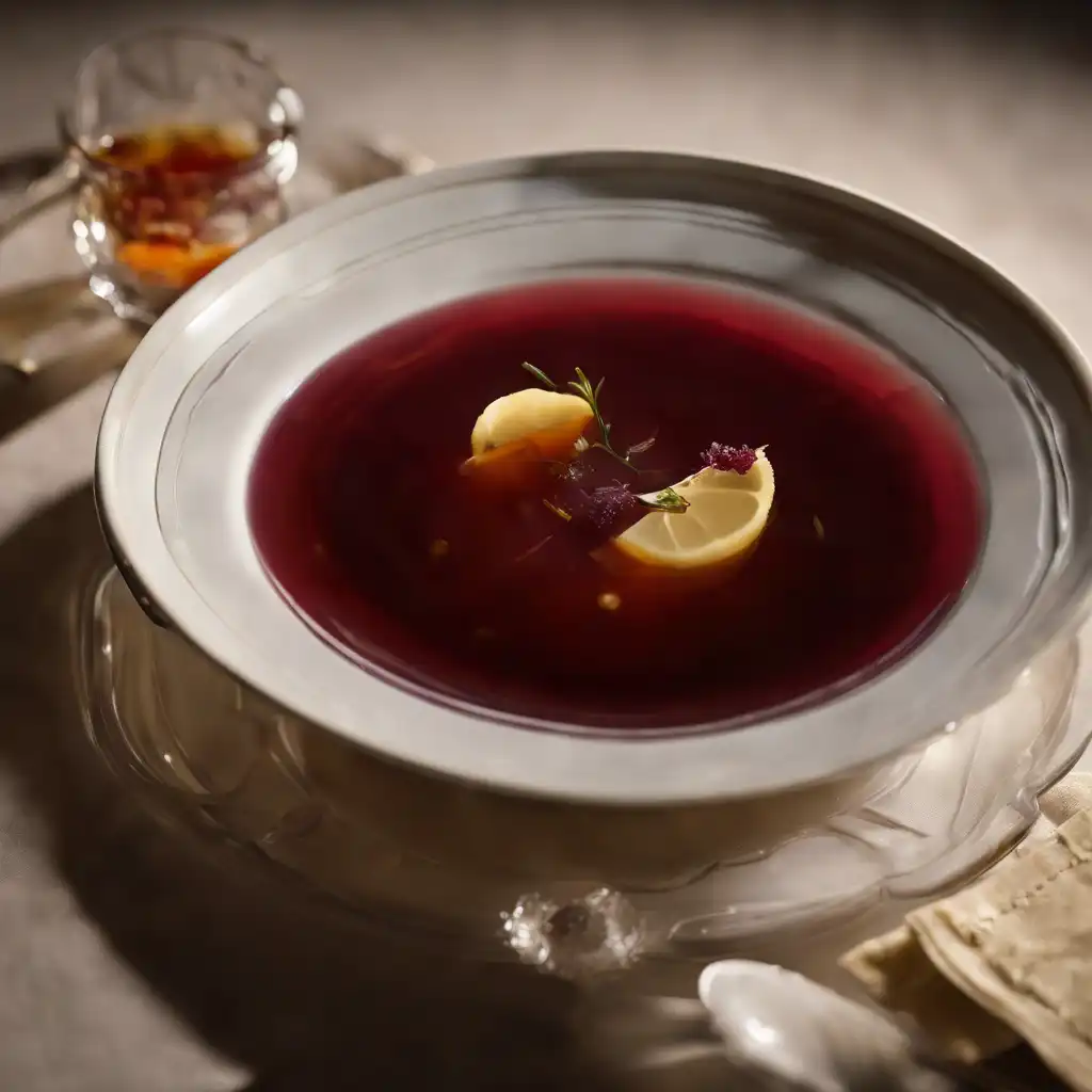 Wine Consommé