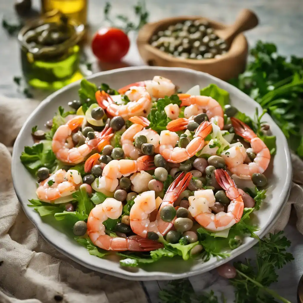 Shrimp Salad with Capers