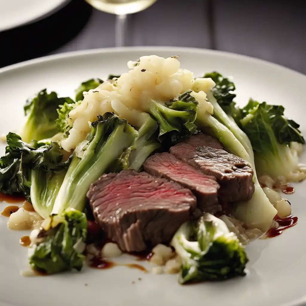 Beef with Escarole