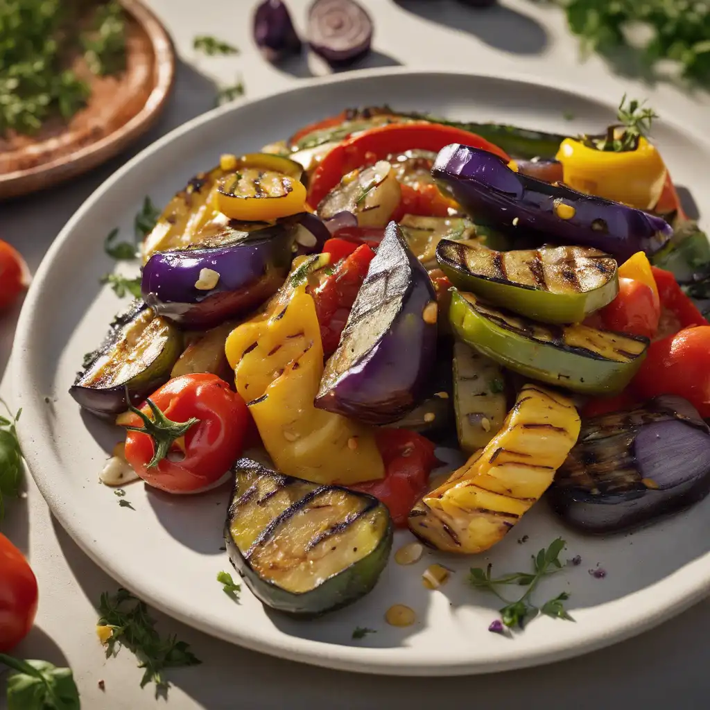 Foto de Grilled Mixed Vegetables