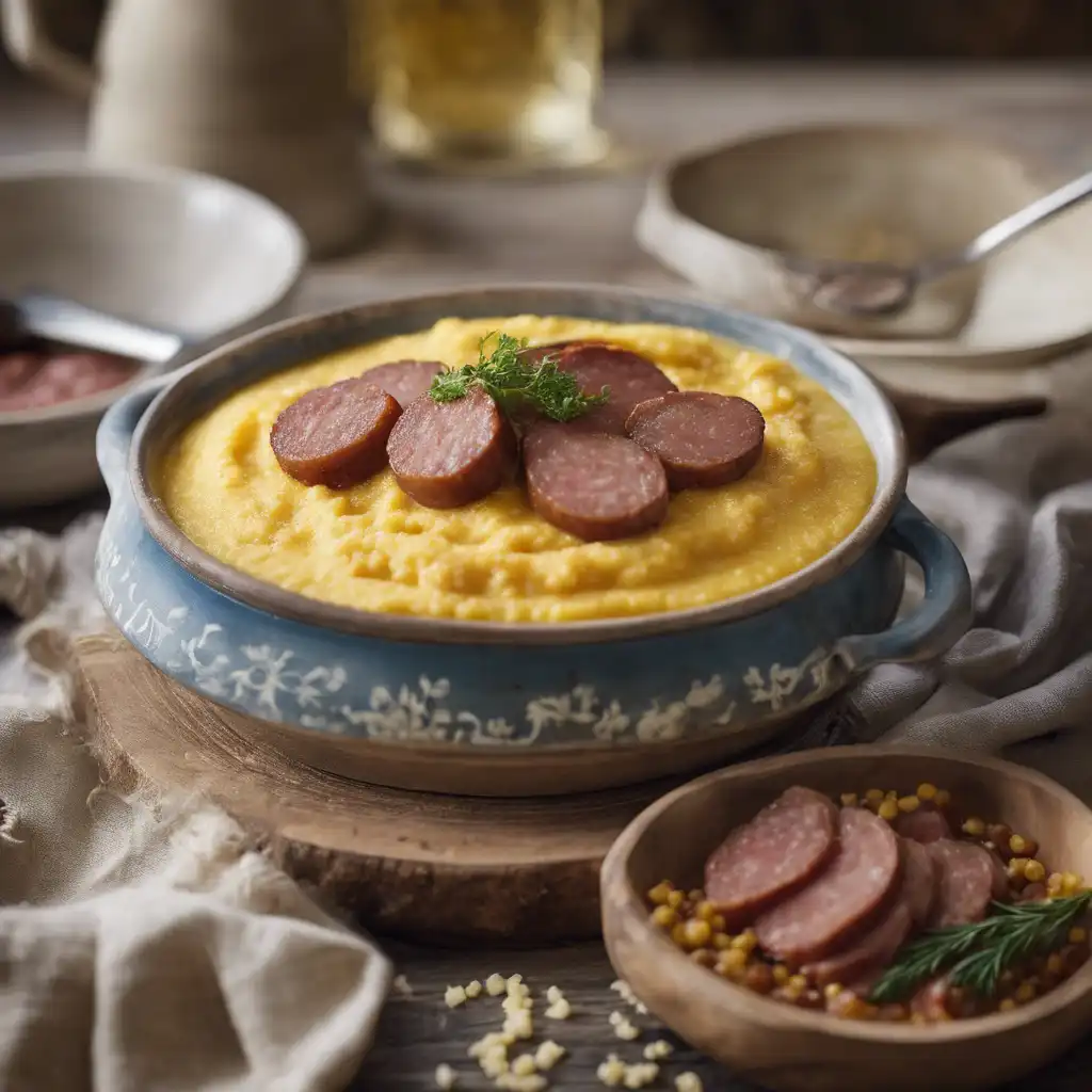 Cornmeal with Sausage