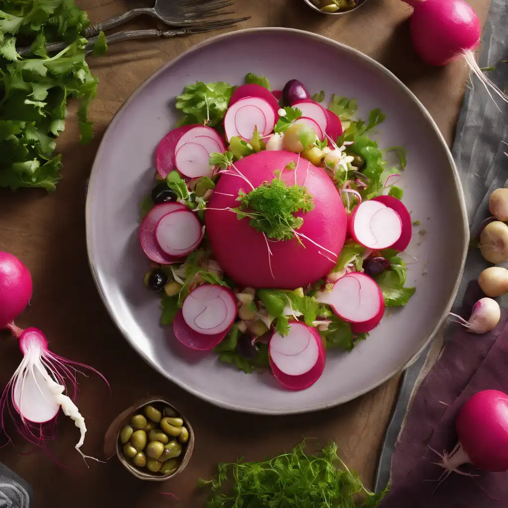 Stuffed Radish Salad