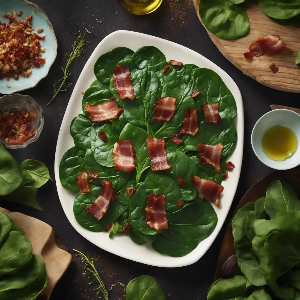 Spinach with Bacon