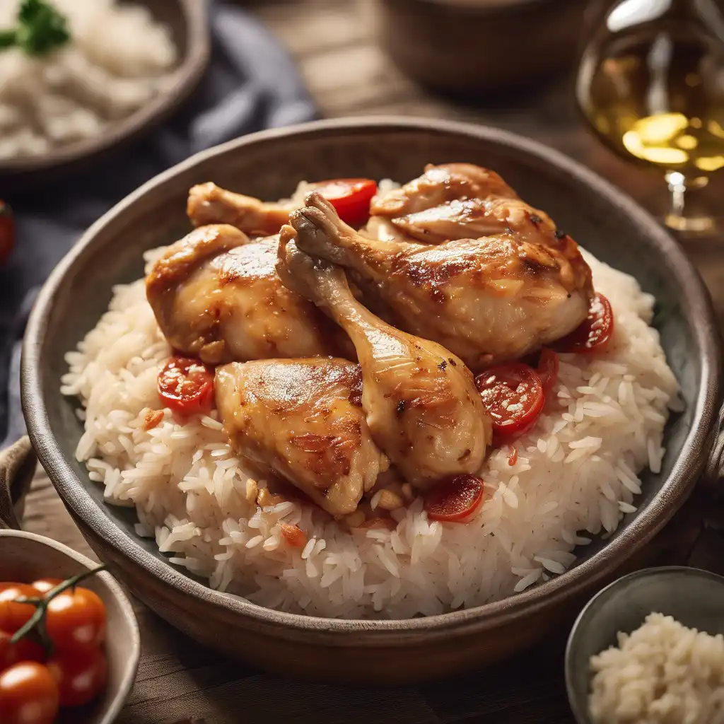 Rice with Wine and Chicken