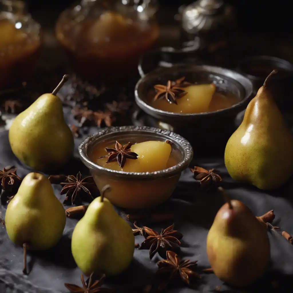 Pear Compote with Star Anise