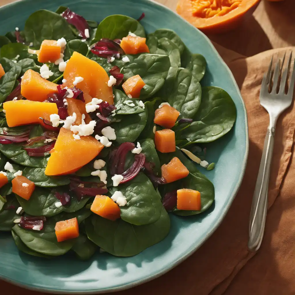 Mom's Light Spinach Salad