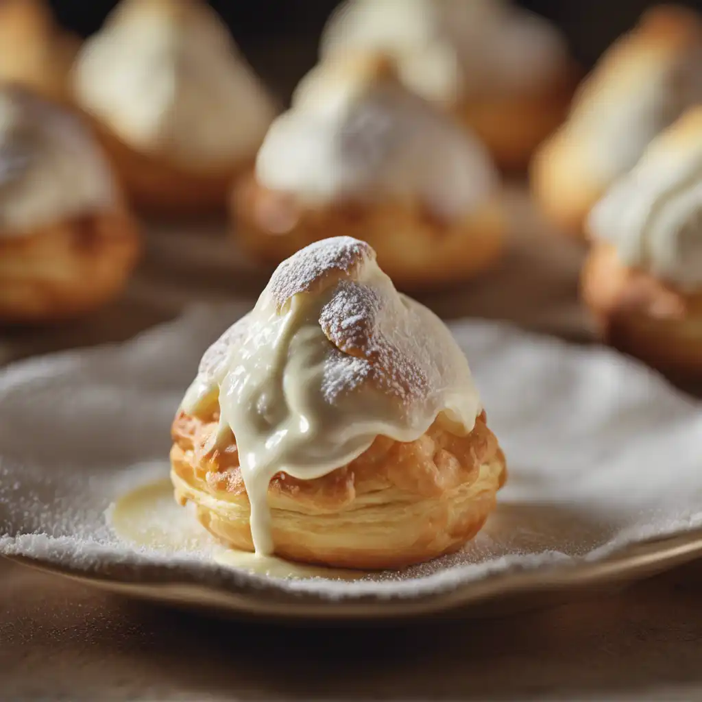 Ricotta Cream Puffs (Ataif)