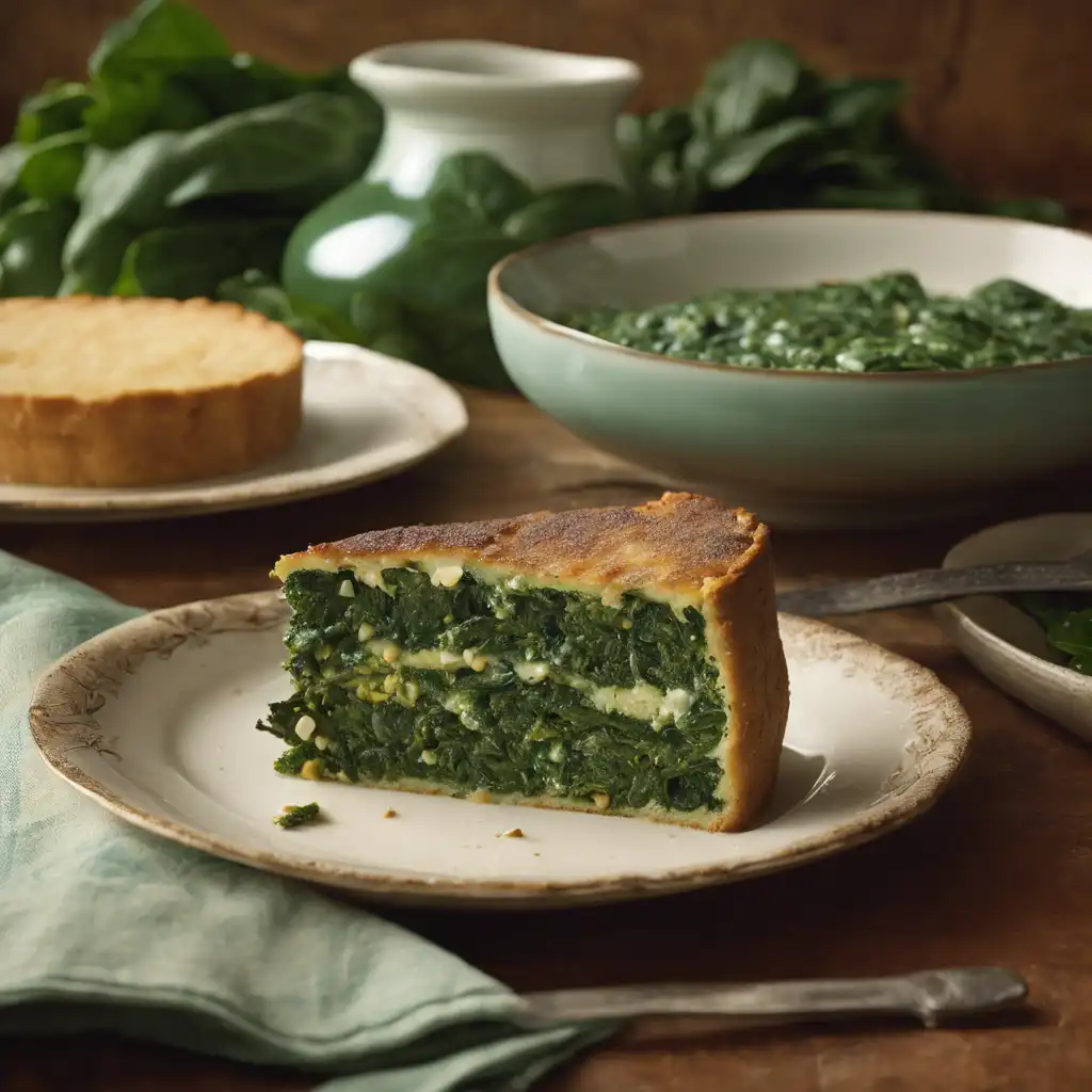 Diet Spinach Torta