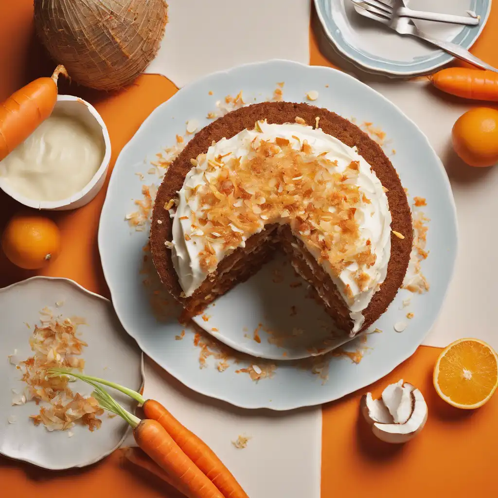 Carrot Cake with Coconut