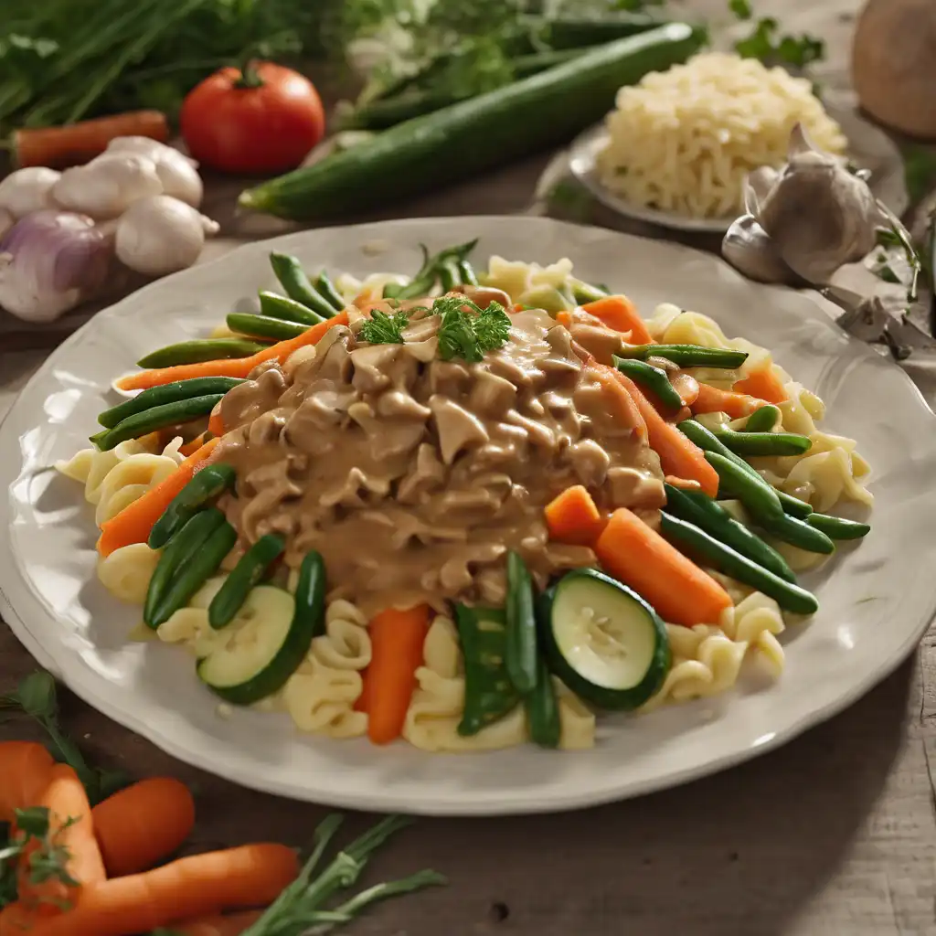 Vegetable Stroganoff