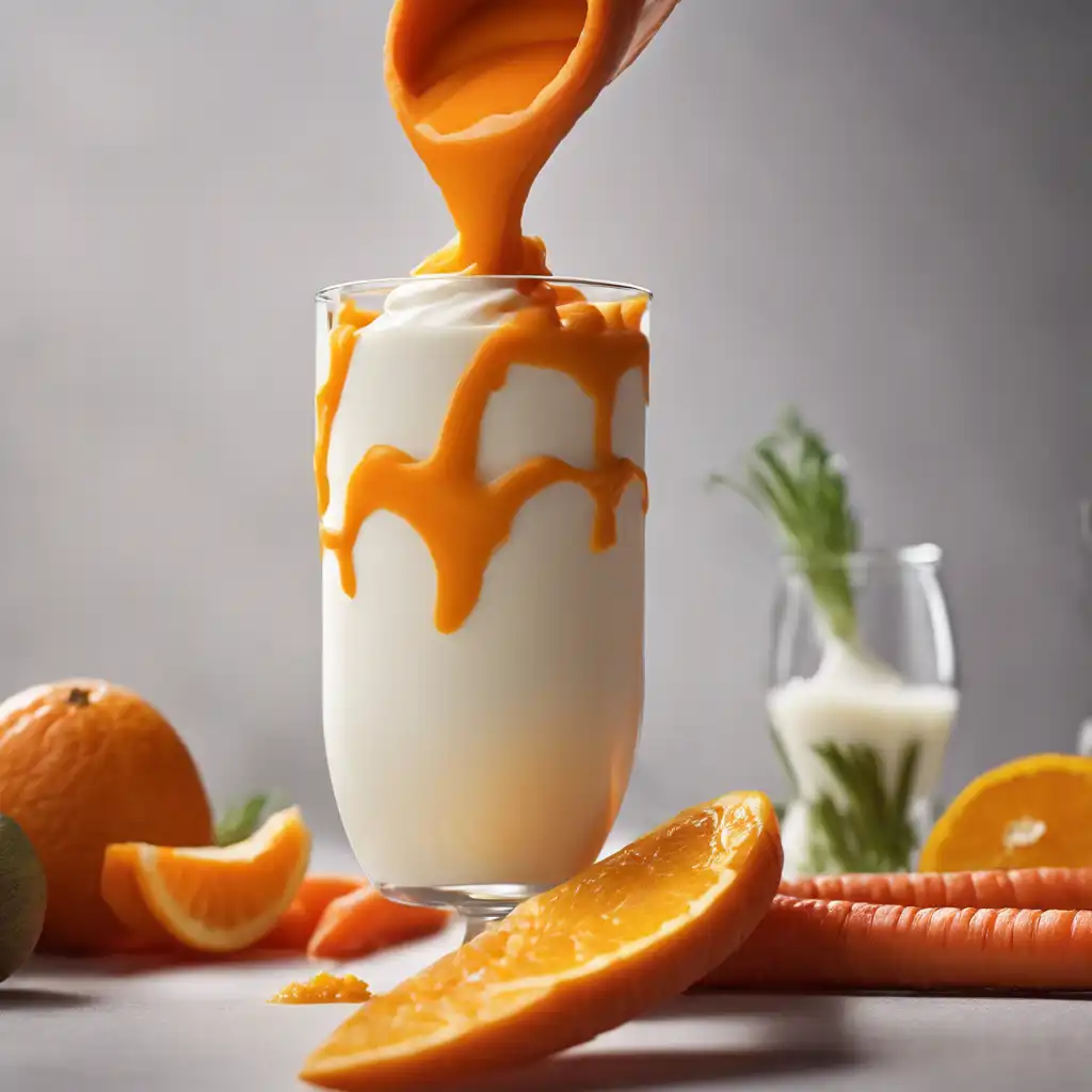 Yogurt, Carrot, and Orange Batida