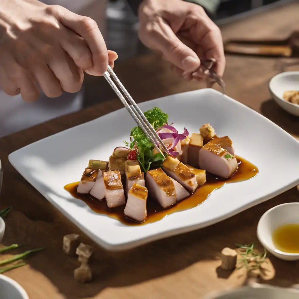 Pork Tenderloin with Tofu Light