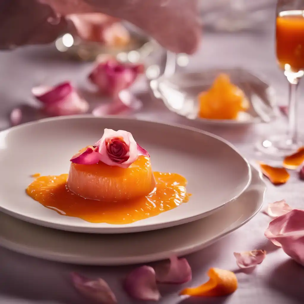 Tender with Orange and Rose Petal Sauce