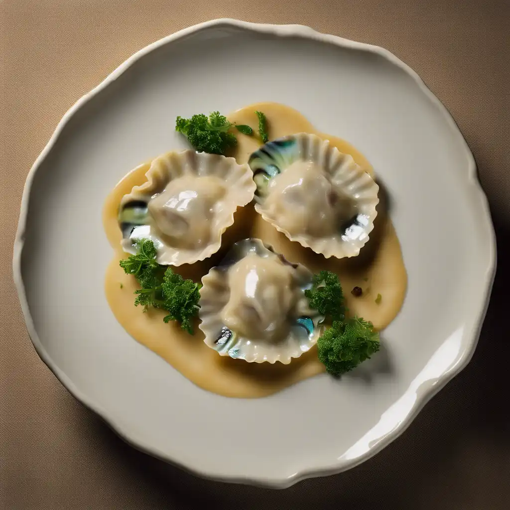 Abalone Ravioli