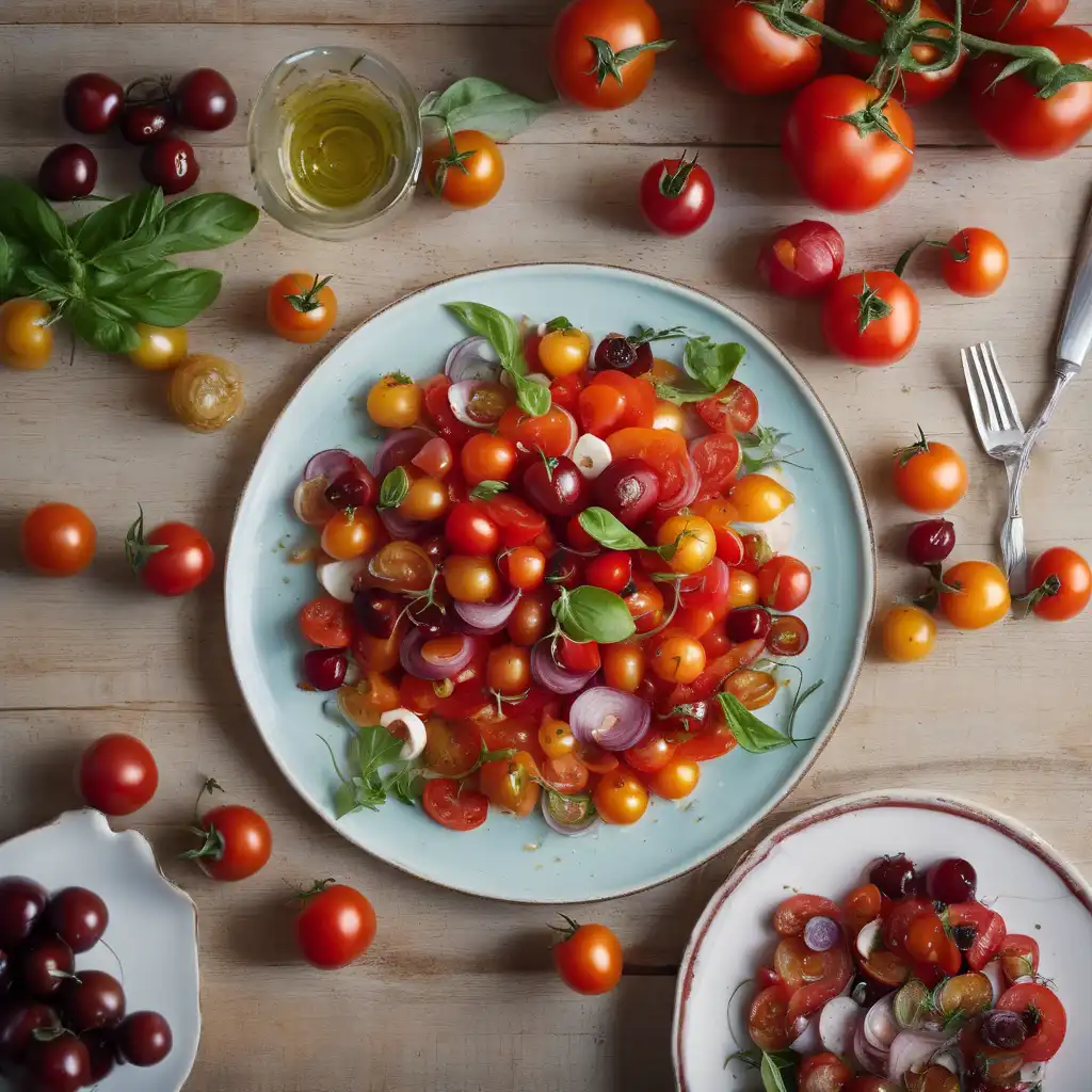 Tomato-Cherry Salad Provençal