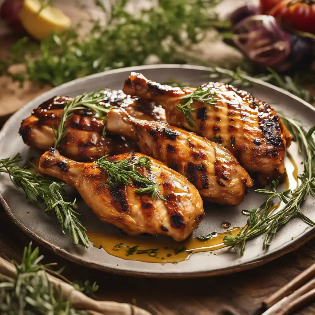 Grilled Chicken with Sweet Herbs