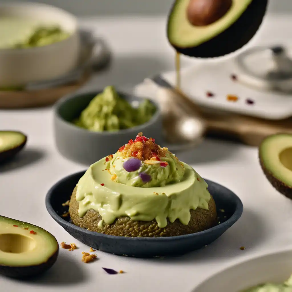 Baked Avocado Cream