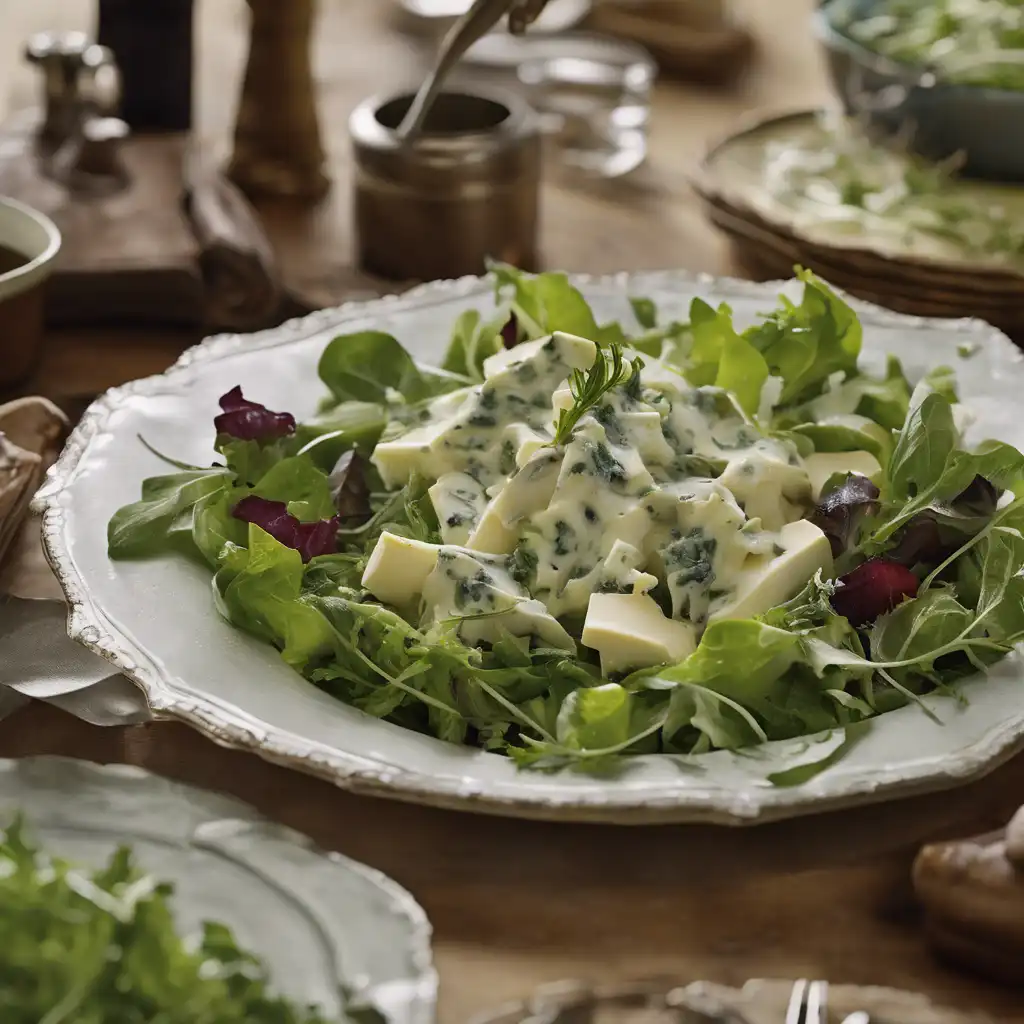 Mornay Salad with Sweet Herb