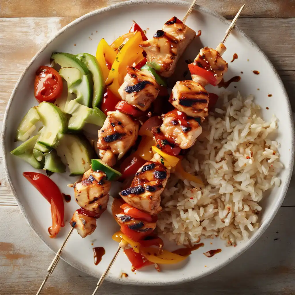 Grilled Chicken Skewers