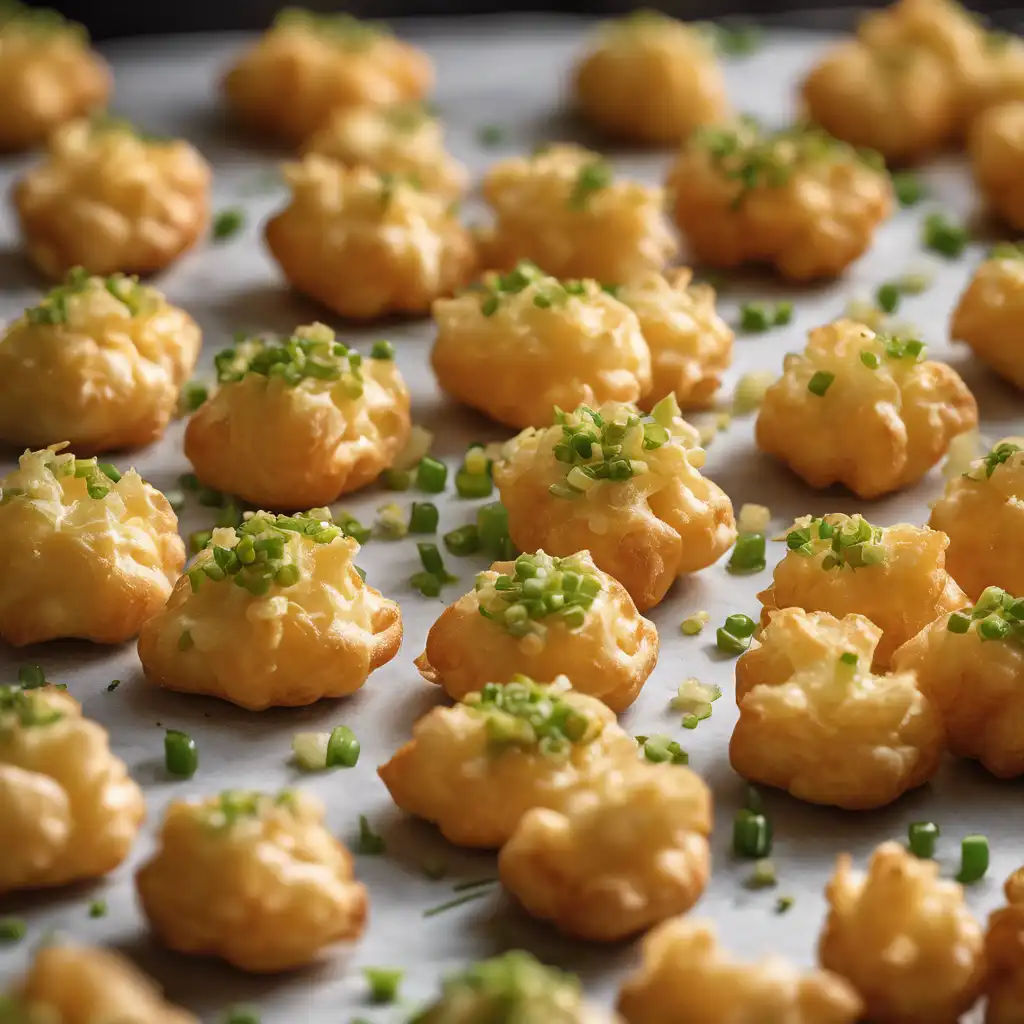 Foto de Pão de queijo com cebolinha