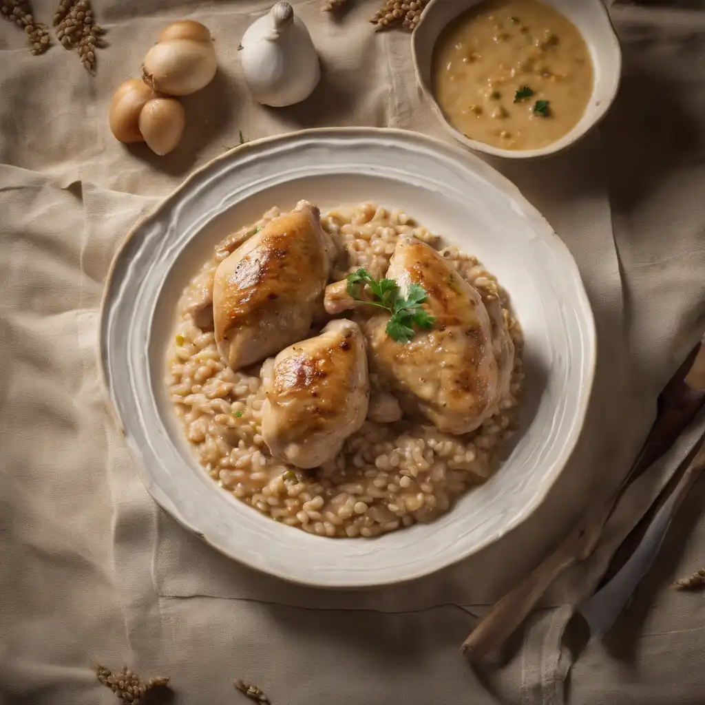 Foto de Chicken with Wheat (Frango com trigo)